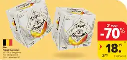 Carrefour Market Bier Tripel Karmeliet aanbieding