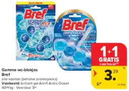 Carrefour Market Gamma wc blokjes Bref aanbieding