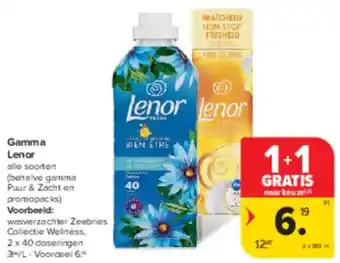 Carrefour Market Gamma Lenor aanbieding