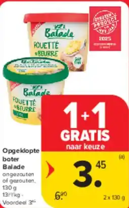 Carrefour Market Opgeklopte boter Balade aanbieding