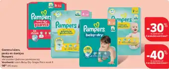 Carrefour Market Gamma luiers, pants en doekjes Pampers aanbieding