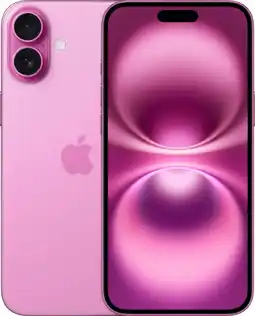 Coolblue Apple iPhone 16 Plus 128GB Roze aanbieding