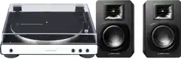 Coolblue Audio Technica AT-LP60XBT + Audio-Technica ATH-SP3X Zwart aanbieding