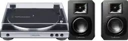 Coolblue Audio Technica AT-LP60XUSBGM + Audio-Technica ATH-SP3X Noir aanbieding