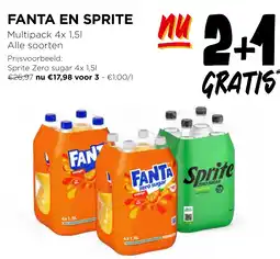 Jumbo Fanta en sprite aanbieding