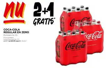 Jumbo Coca-cola regular en zero aanbieding