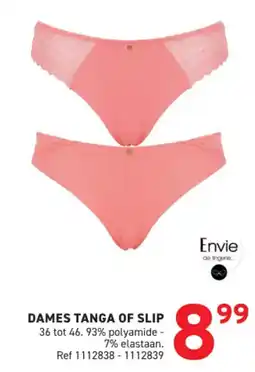 Trafic Envie dames tanga of slip aanbieding