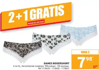 Trafic Dames boxershort aanbieding