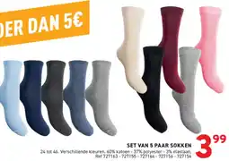 Trafic Set van 5 paar sokken aanbieding