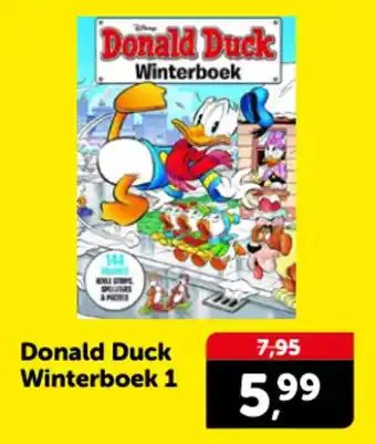 Boekenvoordeel Donald Duck Winterboek 1 aanbieding