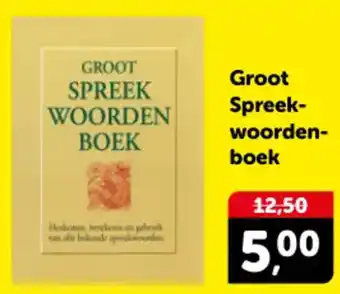 Boekenvoordeel Groot Spreek woorden boek aanbieding