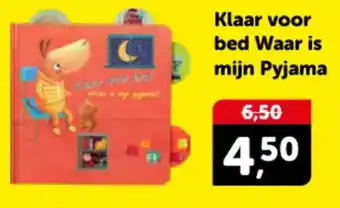 Boekenvoordeel Klaar voor bed Waar is mijn Pyjama aanbieding