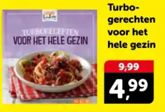 Boekenvoordeel Turbogerechten voor het hele gezin aanbieding