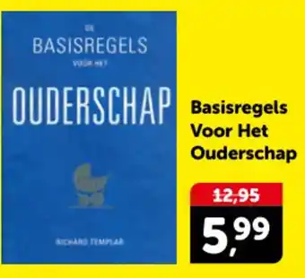 Boekenvoordeel Basisregels Voor Het Ouderschap aanbieding