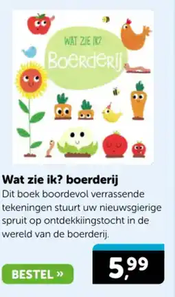 Boekenvoordeel Wat zie ik? boerderij aanbieding