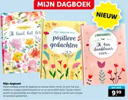 Boekenvoordeel Mijn dagboek aanbieding