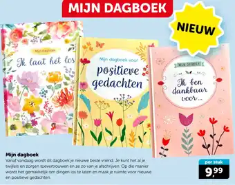 Boekenvoordeel Mijn dagboek aanbieding