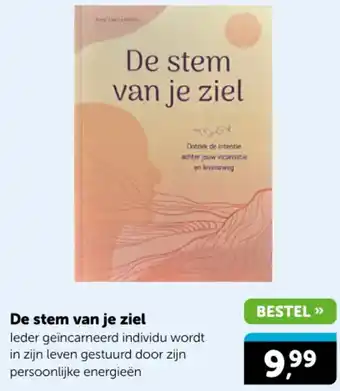 Boekenvoordeel De stem van je ziel aanbieding