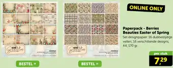 Boekenvoordeel Paperpack - Berries Beauties Easter of Spring aanbieding