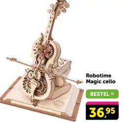 Boekenvoordeel Robotime Magic cello aanbieding