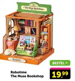 Boekenvoordeel Robotime The Muse Bookshop aanbieding