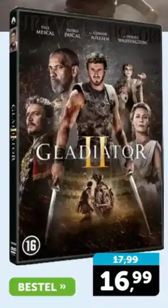 Boekenvoordeel Gladiator II aanbieding