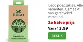 Intratuin Beco poepzakjes. aanbieding