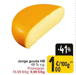 Cora Jonge gouda HB 48 % v.g. aanbieding