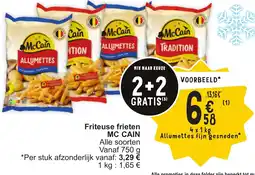 Cora Mc cain Friteuse frieten aanbieding