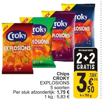 Cora Croky explosions chps aanbieding