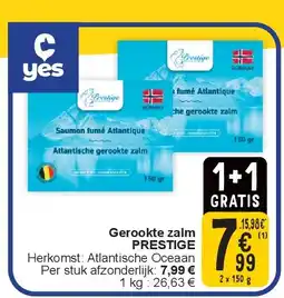 Cora Gerookte zalm PRESTIGE aanbieding