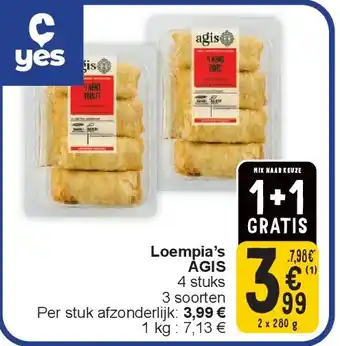 Cora Loempia’s AGIS aanbieding