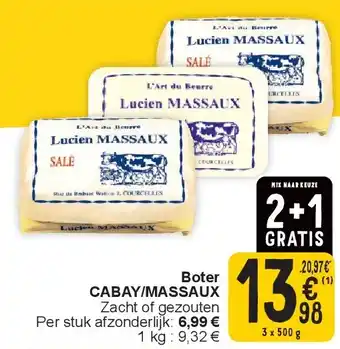 Cora Boter CABAY/MASSAUX aanbieding