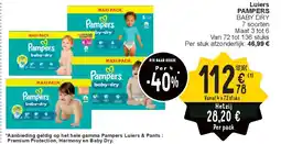 Cora Luiers PAMPERS aanbieding