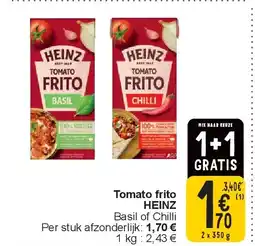 Cora Tomato frito HEINZ aanbieding