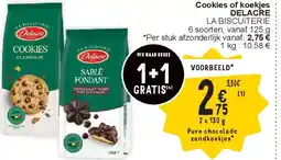 Cora Cookies of koekjes DELACRE aanbieding