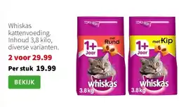 Intratuin Whiskas kattenvoeding aanbieding