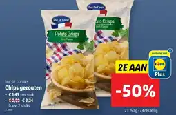 Lidl Chips gezouten aanbieding