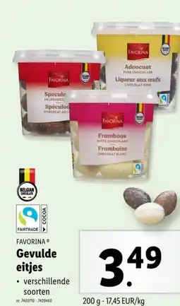 Lidl Gevulde eitjes aanbieding