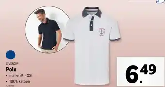 Lidl LIVERGYⓇ Polo aanbieding