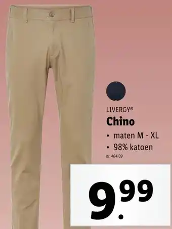 Lidl Chino aanbieding