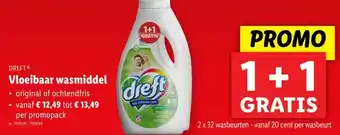 Lidl Vloeibaar wasmiddel aanbieding