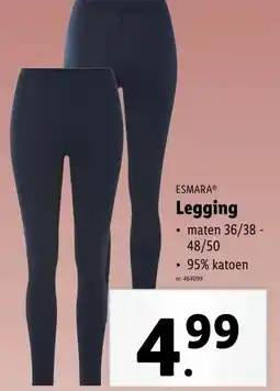 Lidl Legging aanbieding