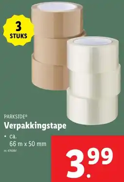 Lidl Verpakkingstape aanbieding