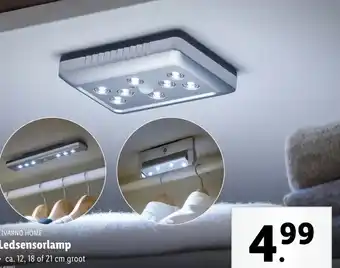 Lidl Ledsensorlamp aanbieding