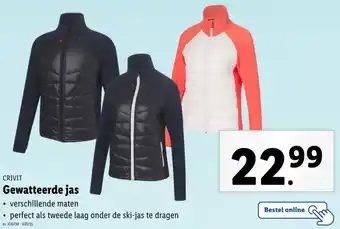 Lidl Gewatteerde jas aanbieding