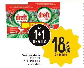 Cora Dreft vaatwastabs aanbieding