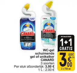 Cora Canard WC-gel schuimende gel of ontkalker aanbieding