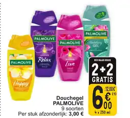 Cora Palmolive douchegel aanbieding