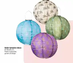 Xenos Solar lampion deco aanbieding